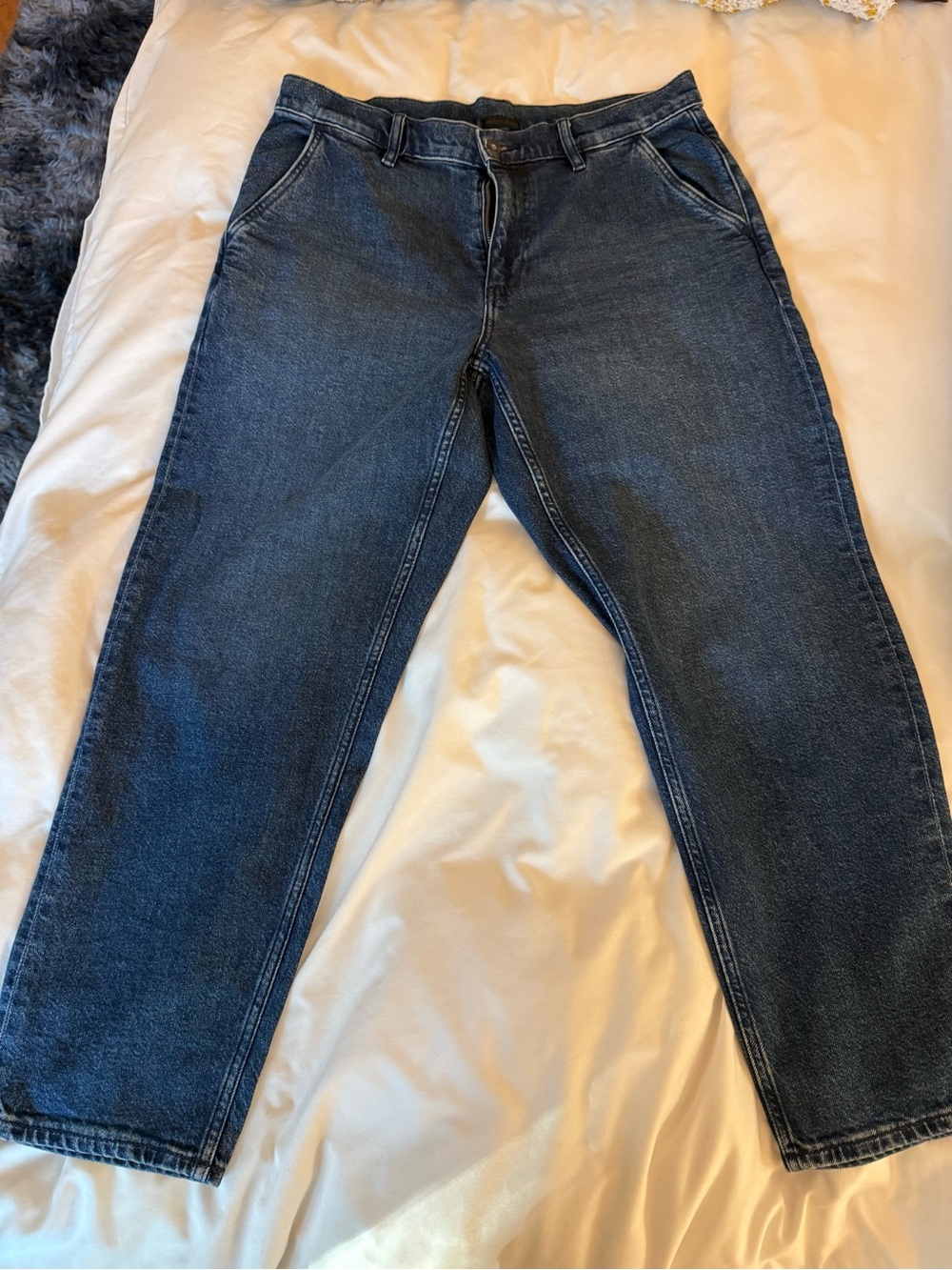 Uniqlo Men's Relaxed Ankle Jeans